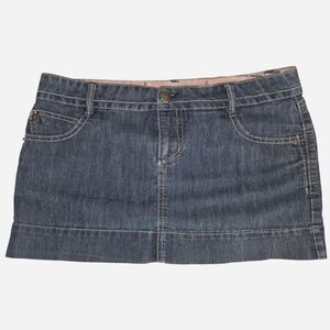 Denim Mini Skirt